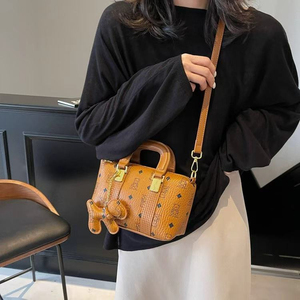 Bolso Bandolera Mini Retro de Moda para Mujer, Estilo Preppy, de Cuero PU Resistente al Agua, con Cierre de Hebilla y Forro de Algodón - Product Image 3