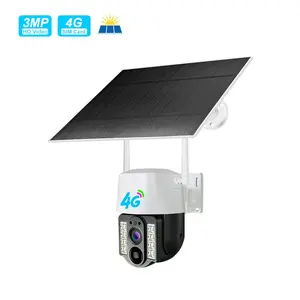 KERUI 4G Solar Camera 3MP Motion Detection Solar Power Wireless Network WIFI Camera CCTV IP66 Solar Camera Outdoor Surveillance