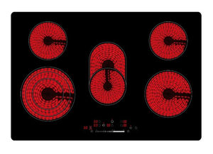 Electrodoméstico <span class=keywords><strong>de</strong></span> <span class=keywords><strong>Cocina</strong></span> <span class=keywords><strong>Vitro</strong></span>, Placa Caliente Eléctrica <span class=keywords><strong>de</strong></span> Cerámica, con 5 Quemadores, <span class=keywords><strong>de</strong></span> Infrarrojos - Product Image 3