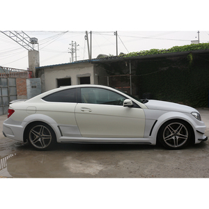 Kit de carrocería para modificación de automóvil 2007-2014, parachoques delantero, capó, guardabarros, parachoques trasero para Benz W204 C63 - Product Image 5