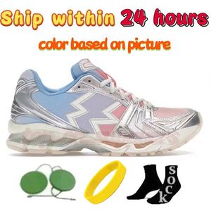 Zapatillas de Diseño para Correr 1130, Zapatillas Deportivas con Plataforma Asicshoes 2160, Color Negro, Plata Pura, Blanco Glaciar, Clay Canyon, para Hombre, Primavera/Verano - Product Image 6
