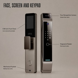Cerradura Inteligente para Puerta con Cámara, Huella Dactilar, Contraseña, Acceso WiFi, Seguridad Digital para Puerta Principal - Product Image 6