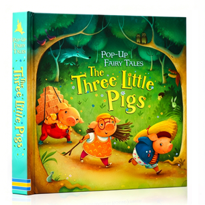 Libros de Cartón con Solapas Personalizados, <span class=keywords><strong>Libro</strong></span> de Historias 3D Pop-up de Alta Calidad, <span class=keywords><strong>Libro</strong></span> de Estudio Sensorial para Bebés y Niños - Product Image 3