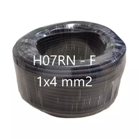 H07RN-F einadriges 4 mm2 450/750V flexibles gummi isoliertes Kabel Gummi draht