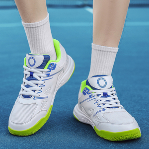 Chaussures de badminton d'extérieur Chaussures de <span class=keywords><strong>volley</strong></span>-ball antidérapantes respirantes d'intérieur de haute qualité Chaussures de sport à pointe professionnelle Chaussures de tennis - Product Image 4