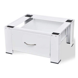 Pedestal Metálico para Lavadora, Ahorra Espacio, Soporte de Acero con Cajón de Almacenamiento - Product Image 2