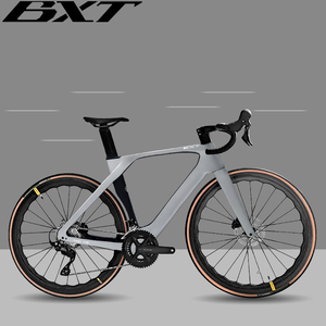 Bicicleta de Carretera BXT con Descuento, NUEVA, Completamente de Carbono, 2x12 Velocidades, Ligera, T47, Freno de Disco para Triatlón, Competitiva, Di2 - Product Image 5