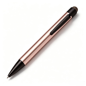 click touch stylus ballpoint <b>pen</b> conductive carbon body replaceable SXR8007 <b>refills</b> business office single black ink writing - Product Image 4