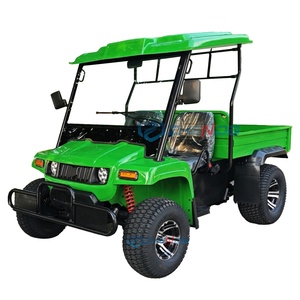 Customized Green Cargo Jeep Special Transportation Durable Multipurpose Electric Jeep by Manufacturers - Product Image 1