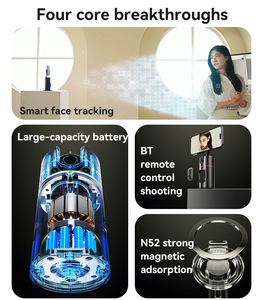 Yesido SF20 360, Trípode con Seguimiento Facial Automático, Seguimiento de Tres Ejes con Tecnología Cloud Eye, Estabilizador de Gimbal Inteligente con Seguimiento Magnético N52 - Product Image 3