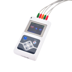 <span class=keywords><strong>CONTEC</strong></span> 3 canaux Holter ECG Equipment 24-Hour Record EKG Machine Portable Electrocardiogramme - Product Image 5