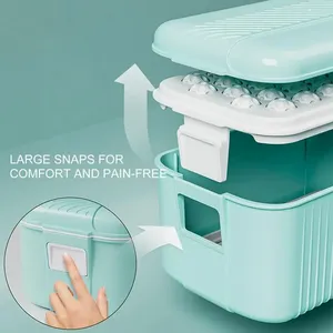 Boîte à Savon Ronde Moderne Écologique avec Drainage, Distributeur de Savon Moussant Portable pour Hôtel, Cuisine, Comptoir, Salle de Bain, Appartement - Product Image 5