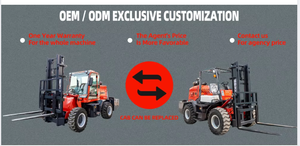 Montacargas Todoterreno 4x4 de 3-<span class=keywords><strong>6</strong></span> Toneladas, Diésel, con Certificación CE ISO para Obras de Construcción, Granjas y Caminos Fangosos - Product Image 4