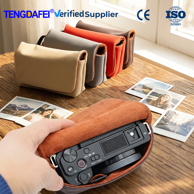 Factory Direct Digital Camera Backpack for Compact Cameras Soft Travel Bag Shockproof Scratch-Resistant Washable Easy Care