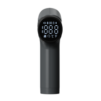 Appareil de mesure de la température frontale portable sans contact avec écran LED, lien Bluetooth en option pour la surveillance quotidienne de la fièvre en famille