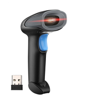 Lecteur de codes à barres filaire 1D QR portable Scanner de codes à barres laser filaire pour reçus Caisse enregistreuse Inventaire Chèque bancaire