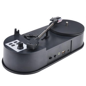 Tocadiscos de Vinilo OEM ODM al por Mayor, 33 y 45 RPM, Diseño Portátil, 2 Velocidades, Vinilo a <span class=keywords><strong>MP3</strong></span> con Altavoz, Reproductor de Audio - Product Image 2
