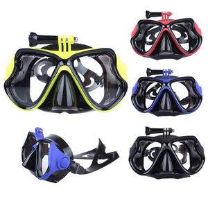 OEM marco grande para <span class=keywords><strong>Gopro</strong></span> máscara de esnórquel deportes acuáticos bajo el agua ajustable antiniebla amplio campo equipo de esnórquel máscaras de <span class=keywords><strong>buceo</strong></span> - Product Image 4