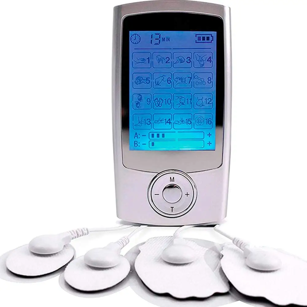 Tientallen Eenheid Spierstimulator Tientallen Elektronische Puls Massager Herbruikbare Elektrodepads Tientallen Therapie Voor Pijnverlichting