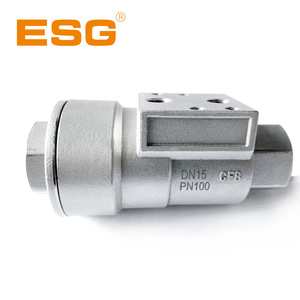 ESG Shuttle Valve 200 Series Threaded Soft <b>Sealing</b> Pneumatic Check Valve For Compressed Air And Mud - Product Image 3