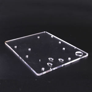 Özel işleme şeffaf PMMA parçaları akrilik CNC katlanır - Product Image 3