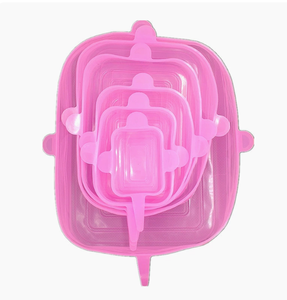 Tapa de Silicona Elástica Libre de BPA, Tapas de Silicona Portátiles para Tazones, Fácil de Usar, Ligera y Ecológica - Product Image 2