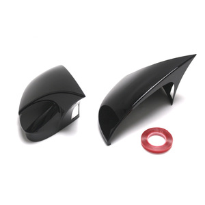 Volkswagen Golf 8 Rearview Mirror Cover <b>ABS</b> Plastic Full Set With 3m Tape Adhesive Installation - Product Image 3