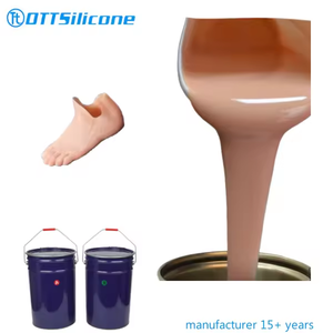 Caoutchouc de Silicone liquide de coulée <span class=keywords><strong>Platinum</strong></span> Cure Life pour partie de corps prothétique de main en Silicone Silicona rtv2 - Product Image 3