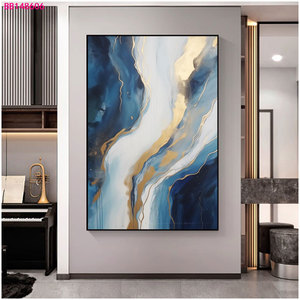 Directamente de fábrica moderno 3D Neutral decoración del hogar arte de la pared pintado a mano óleo sobre lienzo impresión Digital ilustraciones Core - Product Image 6