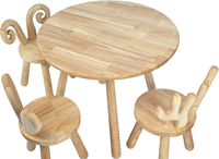 Chaise pour tout-petits en forme d'animal mignon, moderne, en bois massif, sûre et douce, tabouret pour enfants, écologique, réglable, pour corriger la posture, idéale pour l'étude - Vente chaude
