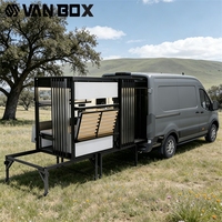 Module de camping-car pour fourgonnette avec salle de bain, kit de conversion modulaire pour fourgonnette