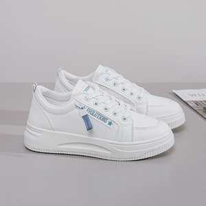 รองเท้าผู้หญิงแบบสวมรุ่นใหม่ปี 2026 สไตล์ลำลอง พื้นสีขาวเสริมความนุ่ม พร้อมสายรัดแบบ Monk Strap - Product Image 3