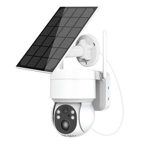 Trong nhà/ngoài trời không dây 2K 3MP Pan nghiêng 355 ° xem IP66 không thấm nước năng lượng mặt trời Camera An Ninh tầm nhìn ban đêm CMOS hệ thống - Product Image 1