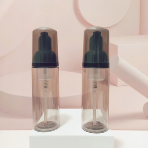 Großhandel 50ml 60ml Grau Grün Schwarz Weiß Klar Kunststoff Schaum <span class=keywords><strong>Pump</strong></span> flaschen Hersteller Mit Schwarzen Pumps - Product Image 3