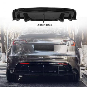 <span class=keywords><strong>Difusor</strong></span> Trasero de Repuesto para Parachoques de Coche, Material ABS de Alta Calidad, Color Negro, para Tesla Model Y, Kit de Carrocería - Product Image 3