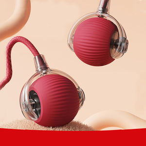 Silikon ve Polyester dayanıklı USB şarj ipi ve basit tasarım ile 360 akıllı otomatik interaktif köpek ve kedi topu oyuncak - Product Image 3