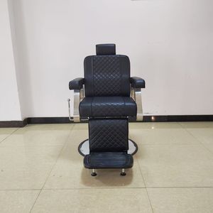 Fauteuil de Barbier Vintage Noir Moderne de Haute Qualité pour Salon de Coiffure Homme – Vente en Gros - Product Image 3