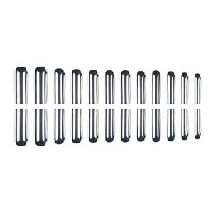 Vente en gros 24 pièces Future Cyber Cool Sister Mirror Ongles artificiels Style mécanique <span class=keywords><strong>Faux</strong></span> ongles galvanisés en métal argenté - Product Image 5