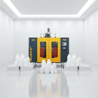 Petite machine de moulage par soufflage de bouteille de HDPE de haute précision de niveau à faible bruit flexible de la fabrication 60U 2 litres