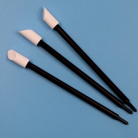Bâtonnet en plastique rigide T-21 de 8 mm avec embout en PU incliné remplaçable, écouvillon à haute absorption pour le nettoyage des imprimantes, écouvillon en mousse PU pour le détail et la finition