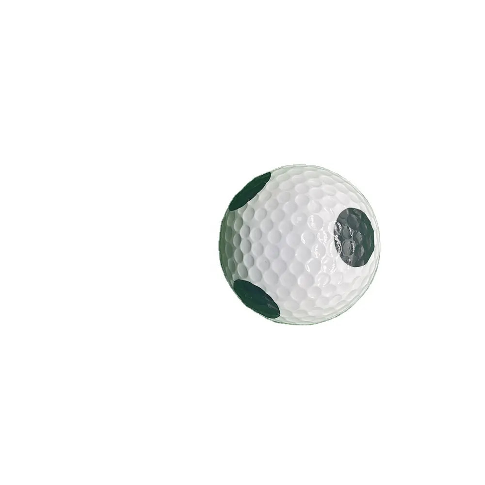 2層の最も人気のあるミックスカラーミニサッカーギフトゴルフボール
