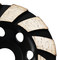 Meule diamantée ronde de 125 mm pour le meulage rapide du granit et du marbre – Personnalisation disponible – Vente chaude