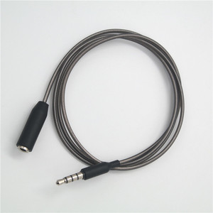 Cable de extensión de audio de 3.5mm macho a hembra, trenzado con TPE, para dispositivos digitales - Product Image 4