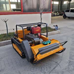 Tondeuses à gazon robotisées autopropulsées télécommandées RC, tracteurs de jardin à braquage zéro, machines de coupe d'herbe pour jardin et cour - Product Image 3