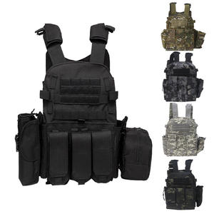 Traje de entrenamiento multifuncional de liberación rápida para exteriores, entrenamiento con pesas, bolsa de chaleco táctico práctico de comercio exterior - Product Image 2