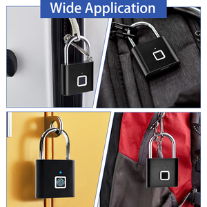 Vân Tay Thông Minh Khóa Không Gỉ Độ Nhạy Cao Thép Cửa Tủ Ổ Khóa Ngân Hàng Tài Chính Ngăn Kéo Bền Ngoài Trời Hành Lý Khóa - Product Image 5