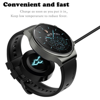 Base de Carga Inalámbrica Portátil Jmetec con Cable USB, Soporte de Carga Magnético para Reloj Huawei Watch Gt2 E