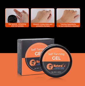 Marque privée Bronzage Anti-âge Peau Bronze Bronzage Hydratant Corps <span class=keywords><strong>Autobronzant</strong></span> Gel Oem - Product Image 3