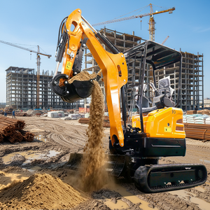 Mini-chargeuse compacte sur chenilles HTC24 pour la construction, les travaux de génie civil et l'aménagement paysager - Product Image 1