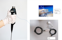 Endoscope vétérinaire flexible portable pour animaux de compagnie, canal de travail de 1,2 mm, 3,0 mm, bronchoscope pour petits animaux, chien, chat